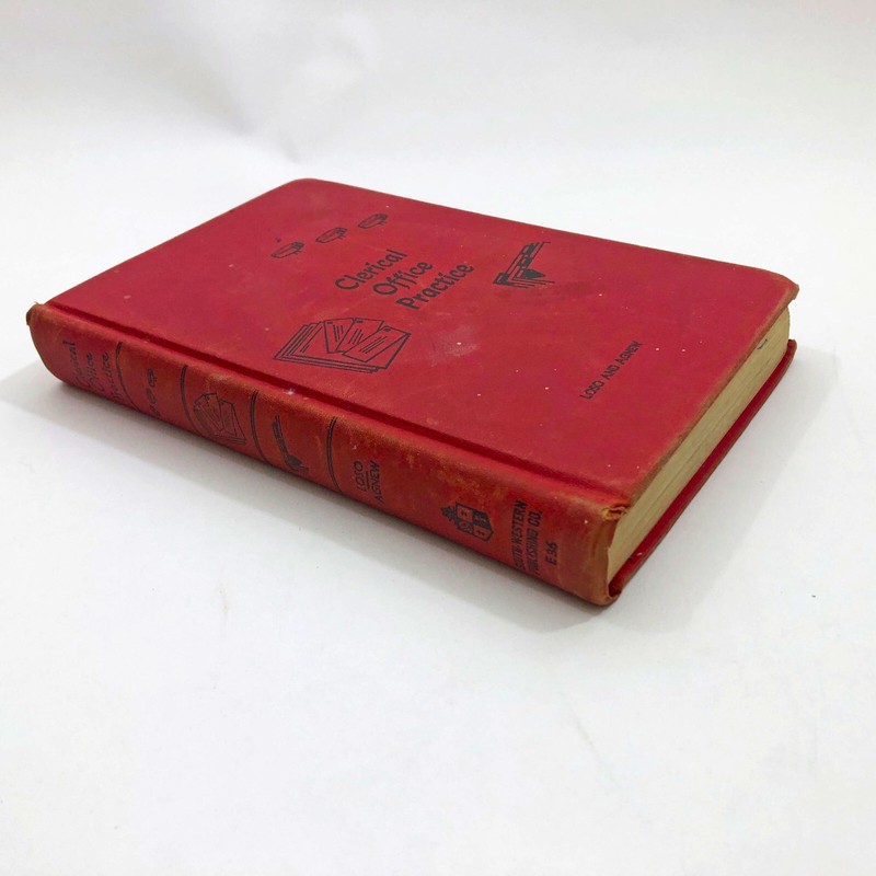 Clerical Office Practice Loso & Agnew 1950 First Edition 504 pages Hardback gallery