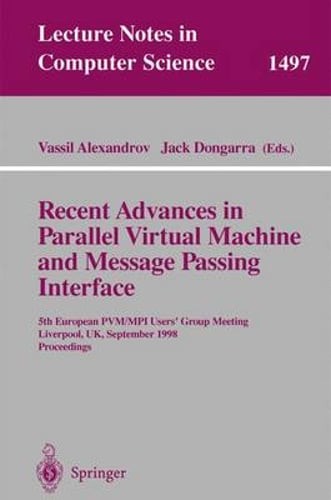 Recent Advances in Parallel Virtual Machine and Message Passing Interface: 5th