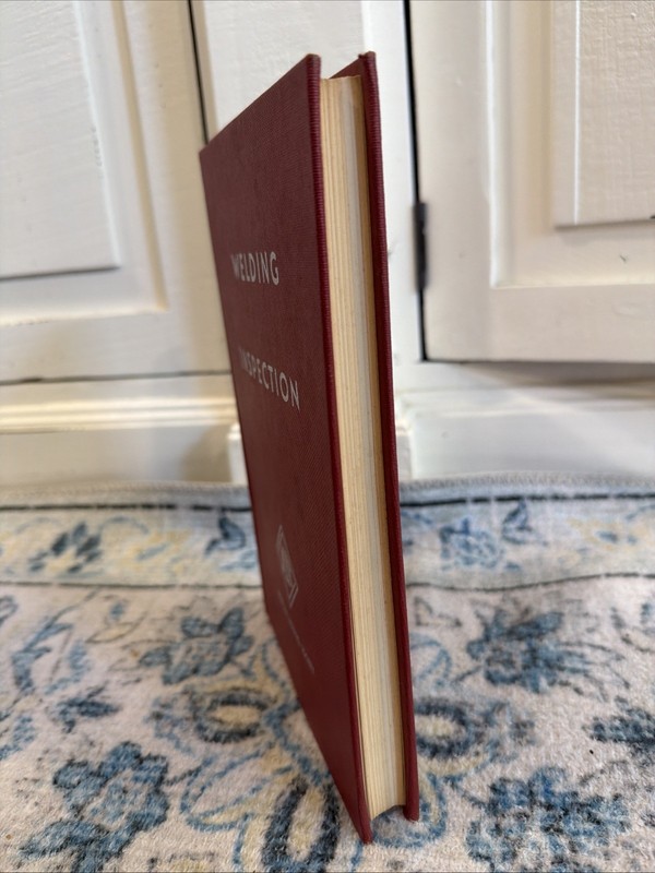 Welding Inspection Hardcover Textbook by American Welding Society, English 1968 gallery