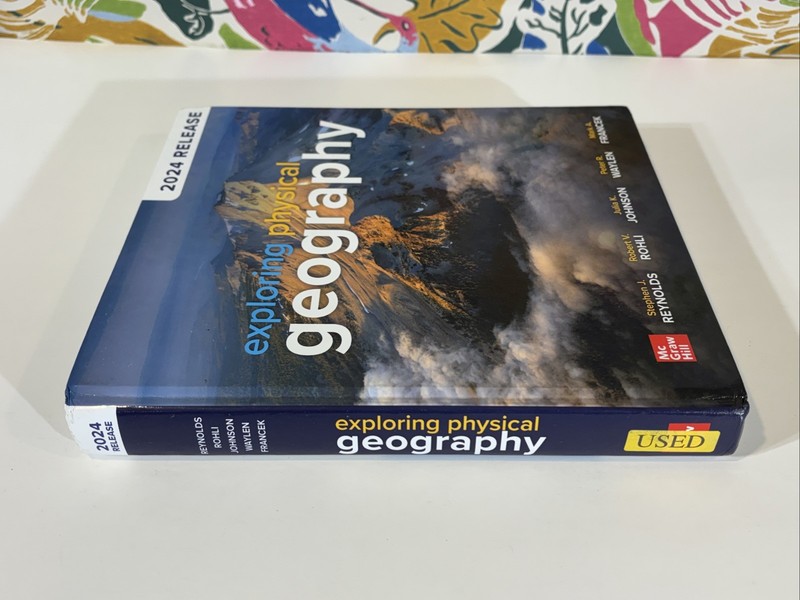 Exploring Physical Geography 2024 Release Edition Hardcover Book gallery