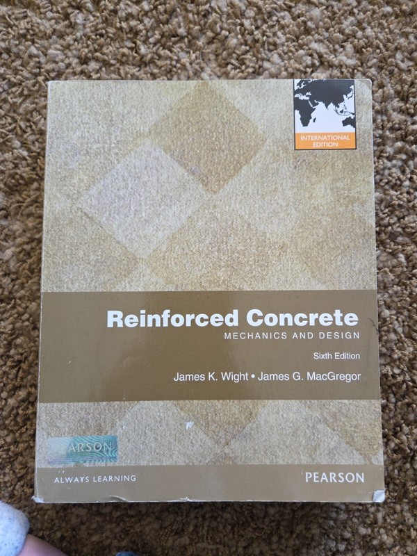 Pearson Reinforced Concrete Mechanics & Design 6th Ed