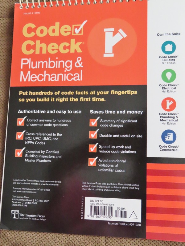 4th Edition Code Check Plumbing & Mechanical. An Illustrated Guide gallery