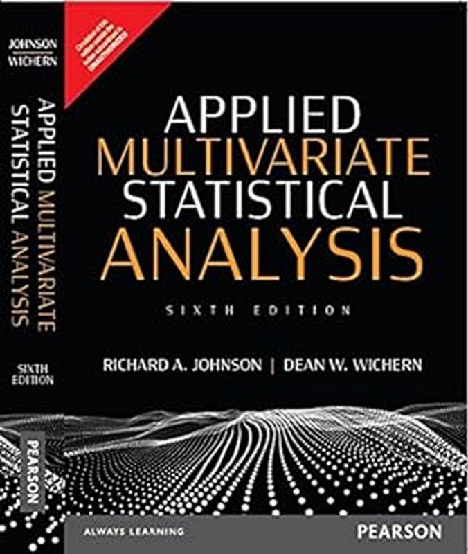 Applied Multivariate Statistical Analysis 6th INTL ED “Free Ship from USA”