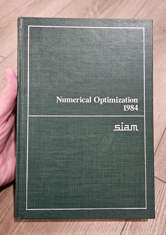 Numerical Optimization 1984 Proceedings of the SIAM Conference Rare Book