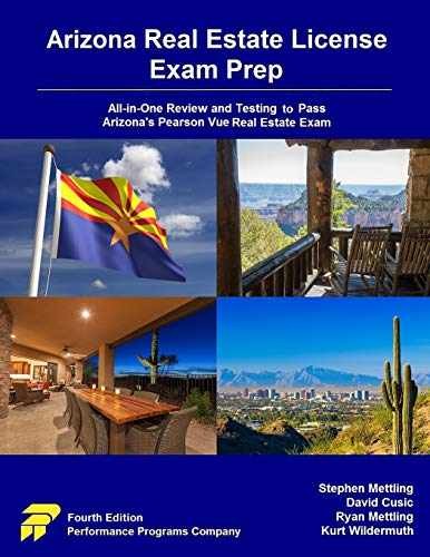 Arizona Real Estate License – Paperback, by Mettling Stephen; Cusic – Very Good