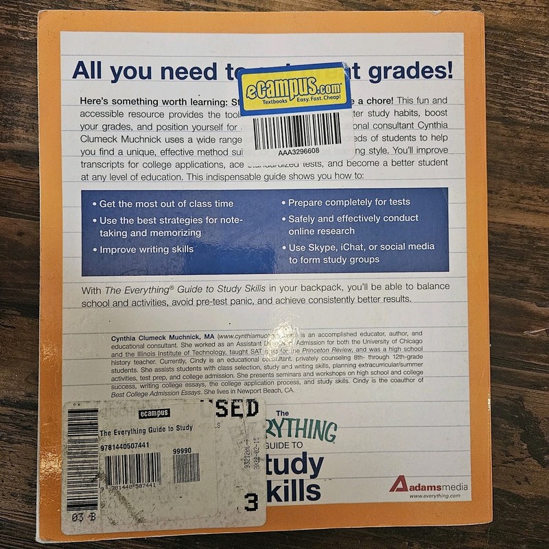 Everything Guide to Study Skills : Strategies, Tips, and Tools gallery