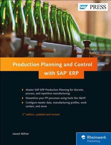 Production Planning and Control with SAP ERP by Jawad Akhtar: Used