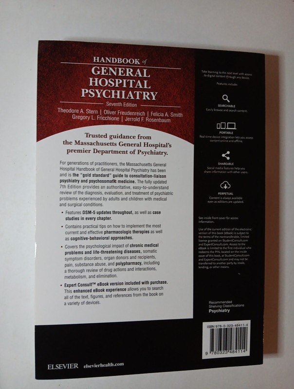 Handbook of General Hospital Psychiatry Book Seventh Edition 7th, TPB gallery