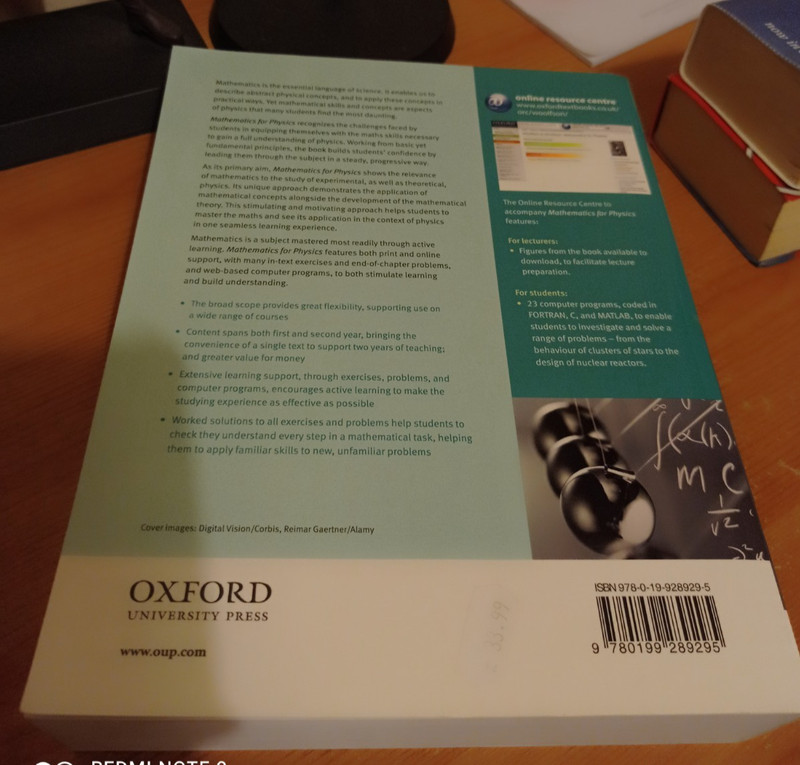 Mathematics for Physics OXFORD UNIVERSITY PRESS gallery