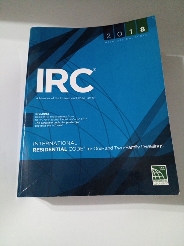 2018 International Residential Code for One- and Two-Family Dwellings