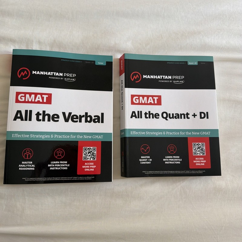 NEW GMAT All the Verbal, Quant + DI by Kaplan Manhattan Prep (New GMAT Exam)