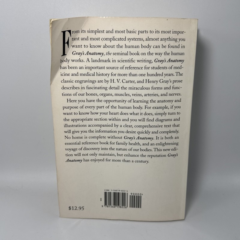 Gray’s Anatomy 1995 Paperback 15th Edition Henry Gray Barnes Noble gallery