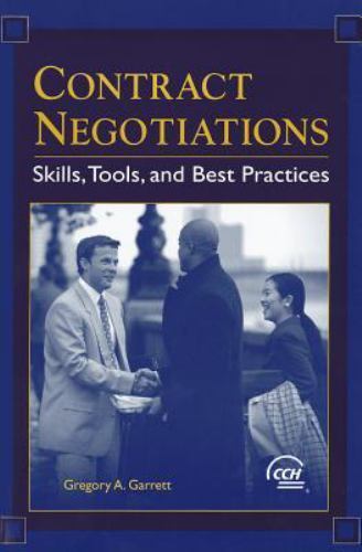 Contract Negotiations: Skills, Tools, – 0808012460, paperback, Gregory A Garrett
