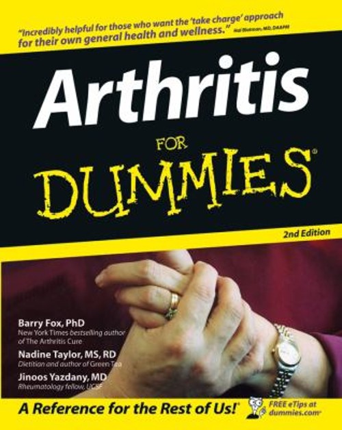 Arthritis for Dummies Paperback Nadine, Yazdany, Jinoos, Fox, Bar