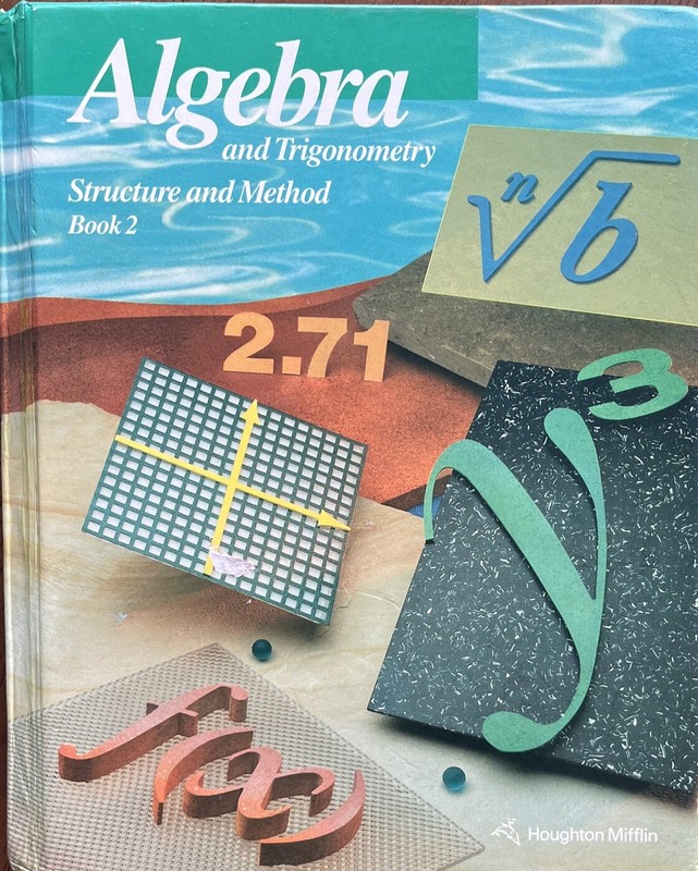 Algebra and Trigonometry: Structure and Method Book 2 Textbook