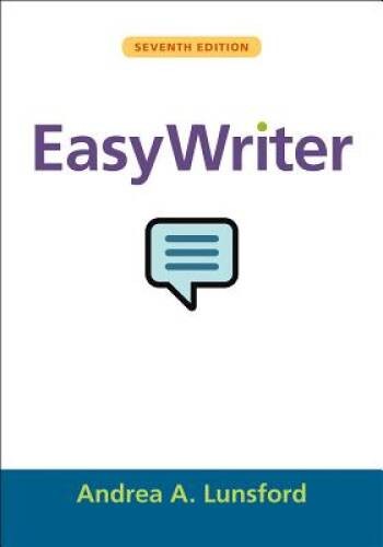 EasyWriter – Spiral-bound By Lunsford, Andrea A – ACCEPTABLE