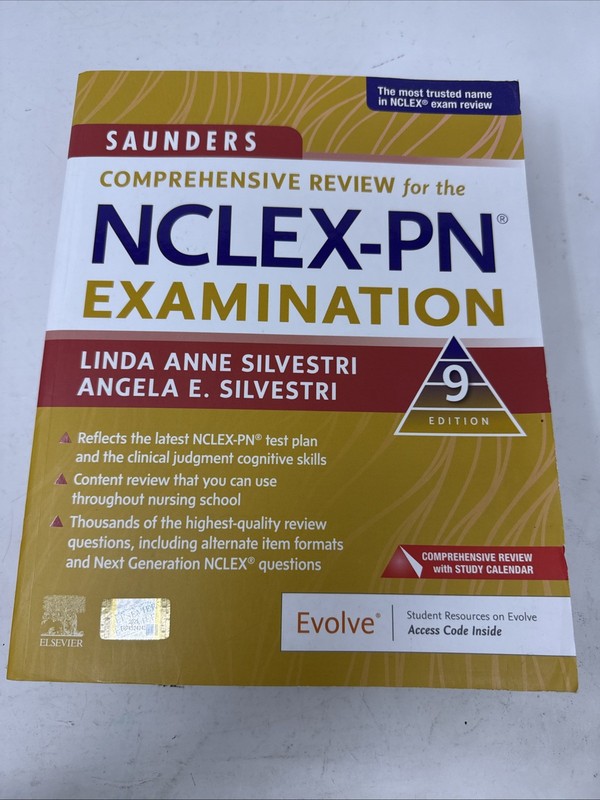 Saunders Comprehensive Review for the NCLEX-PN® Examination. 9th Ed.
