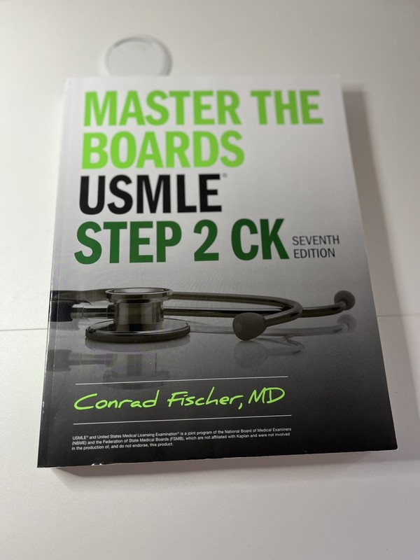 Master the Boards USMLE Step 2 CK, Seventh Edition by Conrad Fischer (highlight)