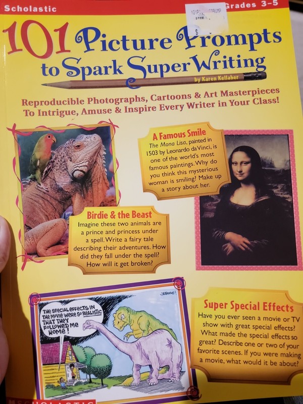 VG 101 Picture Prompts to Spark Super Writing: Reproducible Pgs Gr 3-5