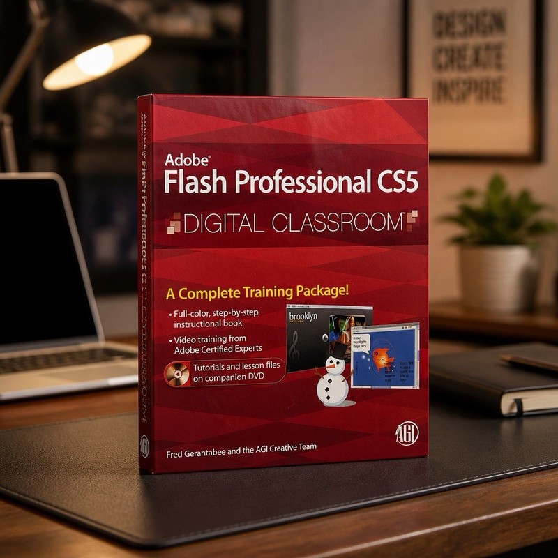 Adobe Flash Professional CS5 Digital Classroom – AGI Creative Team – Paperback