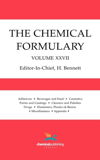 Bennett – Chemical Formulary Volume 27 – New hardback or cased book – X555z