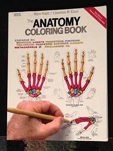 The Anatomy Coloring Book – Paperback, by Wynn Kapit – Very Good