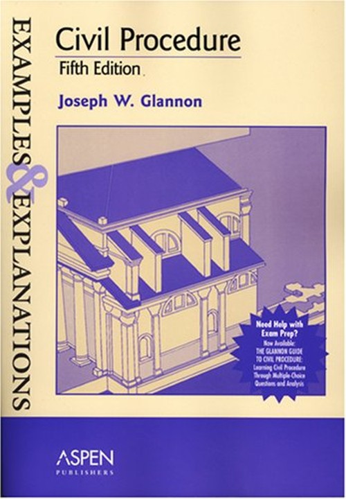 Civil Procedure Paperback Joseph W. Glannon