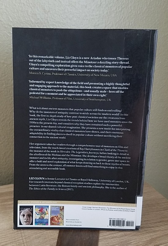 TRACKING CLASSICAL MONSTERS IN POPULAR CULTURE BY LIZ GLYON (2020 PAPERBACK) gallery