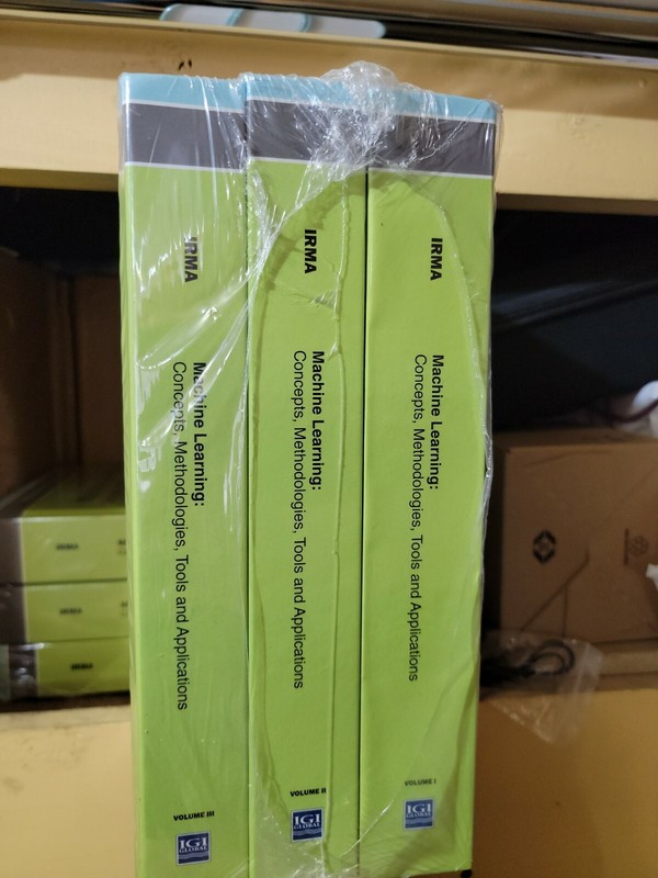Machine Learning : Concepts, Methodologies, Tools and Applications 3 volume set gallery