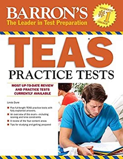 Barron’s T. E. A. S. Practice Tests Paperback Linda Dune
