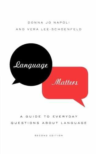 Language Matters: A Guide to – Paperback, by Napoli Donna Jo; – Very Good