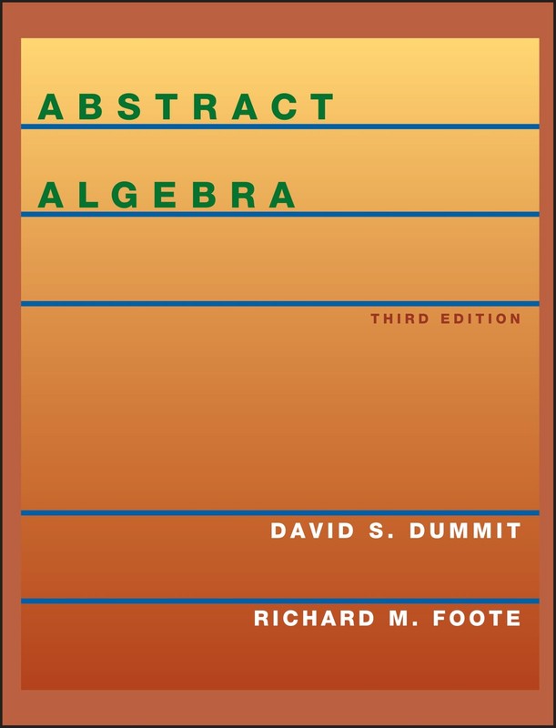 Abstract Algebra by Dummit
