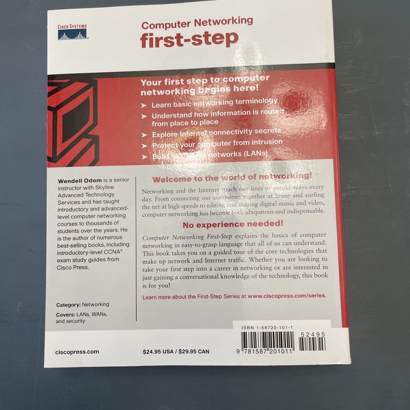 Computer Networking First-Step - Paperback By Odom, Wendell gallery