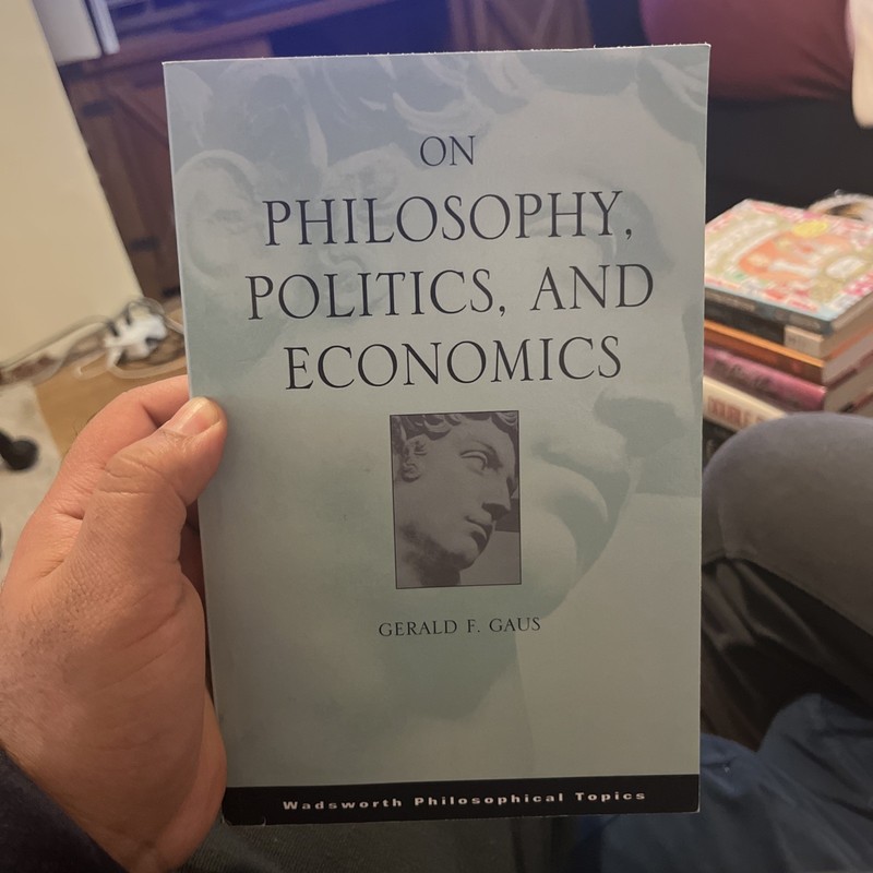 Philosophy Politics Economics Gerald Gaus Book