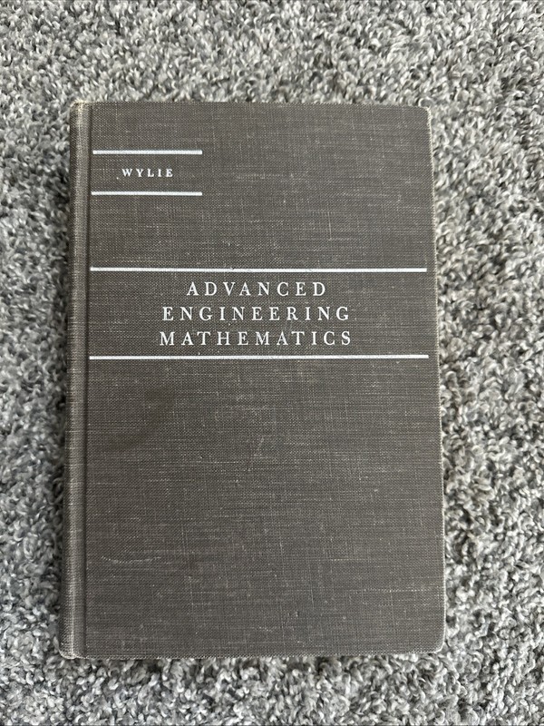 Advanced Engineering Mathematics by Clarence R. Wylie (1975, Hardcover)