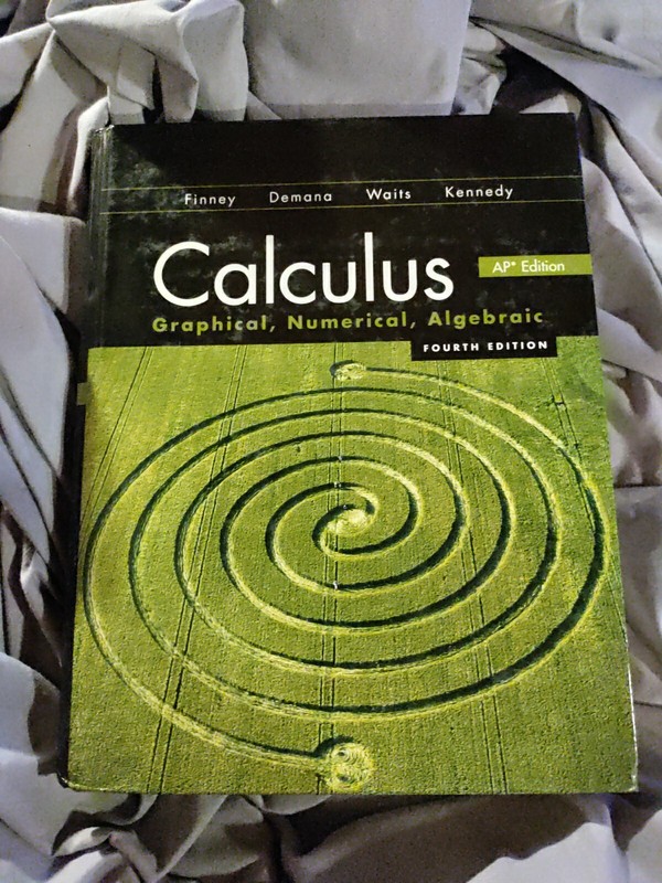 🔥Calculus: Graphical, Numerical, Algebraic – Hardcover By Ross L Finney 🔥