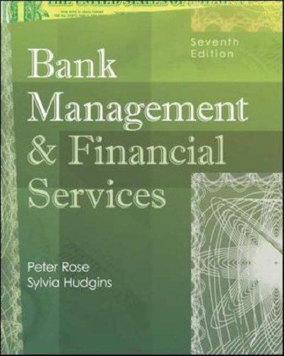 Bank Management and Financial Services with S&P bind-in card by Rose,Peter
