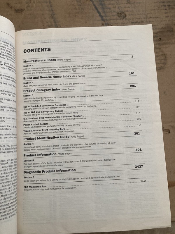 Physicians' Desk Reference 2005 Vol. 59 Paperback Thomson PDR Sta gallery
