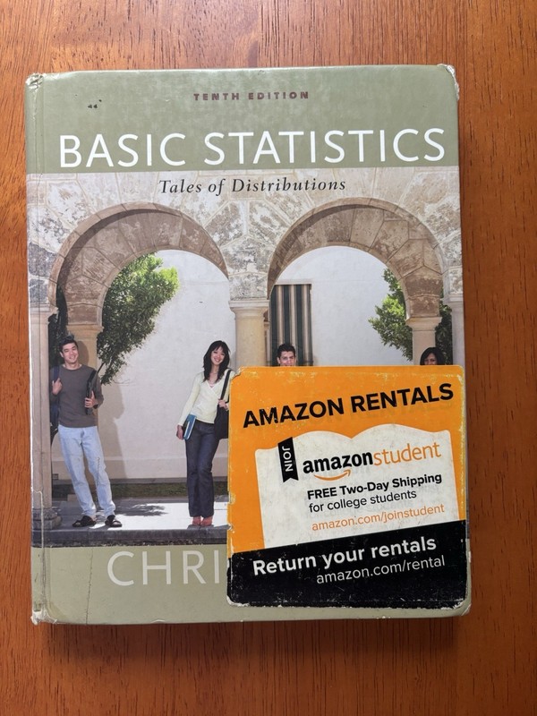 Basic Statistics Tales Of Distributions Tenth Edition By Chris Spatz