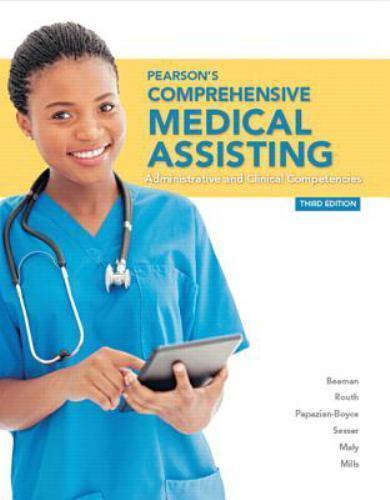 Pearson’s Comprehensive Medical Assisting [3rd Edition] Free Shipping