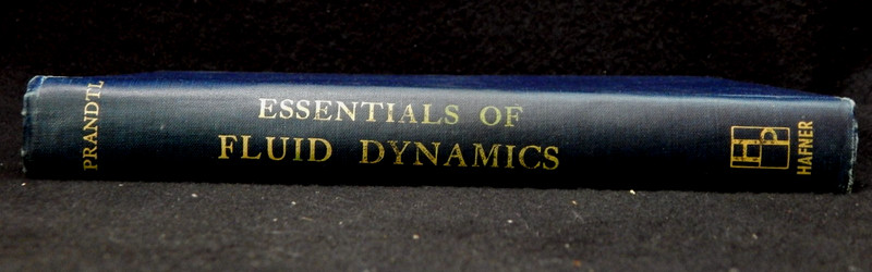 Essentials of Fluid Dynamics Ludwig Prandtl Hardcover 1952 1st Edition