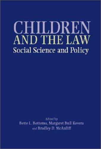 Children, Social Science, and the Law, Paperback by Bottoms, Bette L. (EDT); …