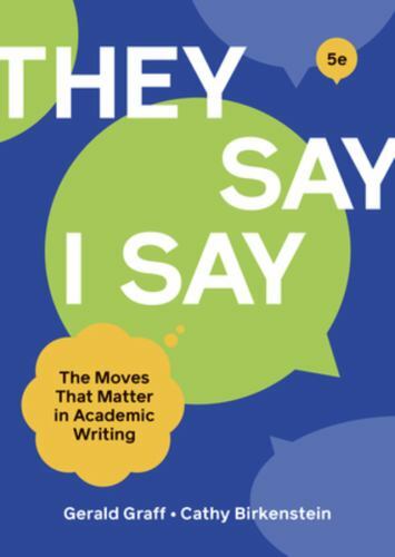 They Say / I Say paperback Used – Good