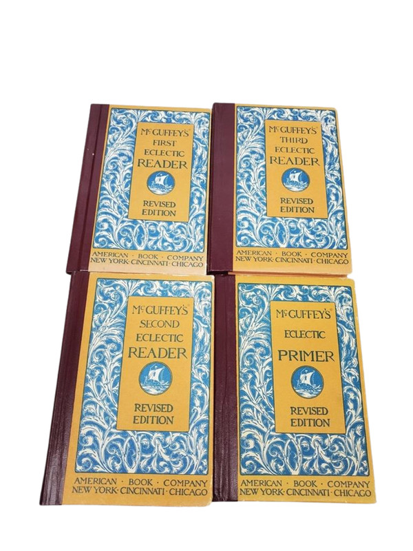 McGuffey’s Primer through 3rd Eclectic Reader Revised Edition Set