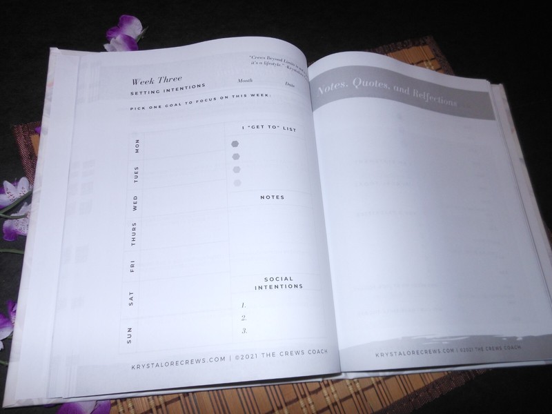 Your Krystal Clear Life Planner: A Woman's 90 day Action Plan to Embrace Chaos gallery