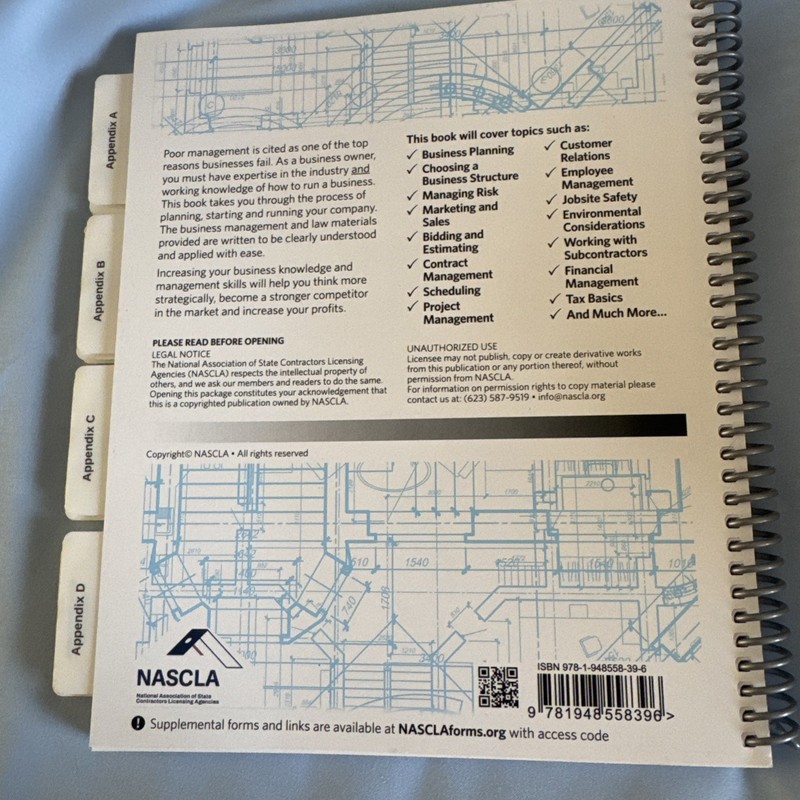 Professionally Tabbed & Highlighted NASCLA Basic 14th Edition Spiralbound gallery