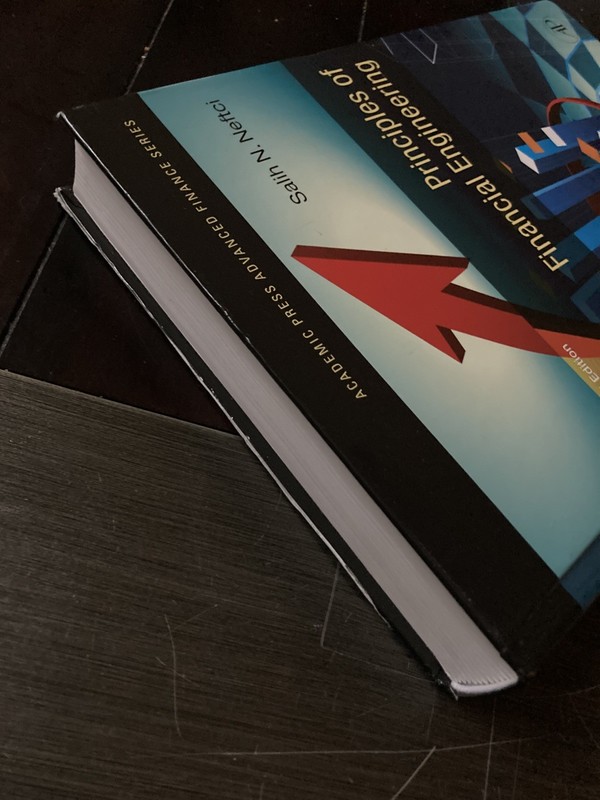 Principles of Financial Engineering 2nd Ed. by Salih N. Neftci 2008 hardcover gallery
