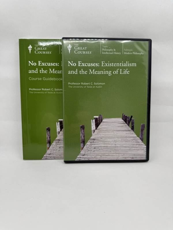 No Excuses Existentialism & the Meaning of Life Robert Solomon GUIDEBOOK DVD