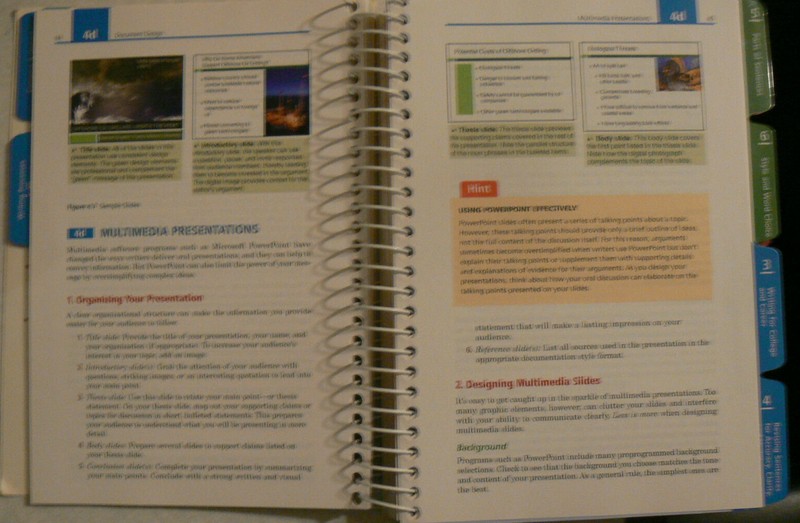 Prentice Hall REFERENCE GUIDE 8E 8th Ed.Harris/Kunka,spiral PB 2011 All Clean gallery