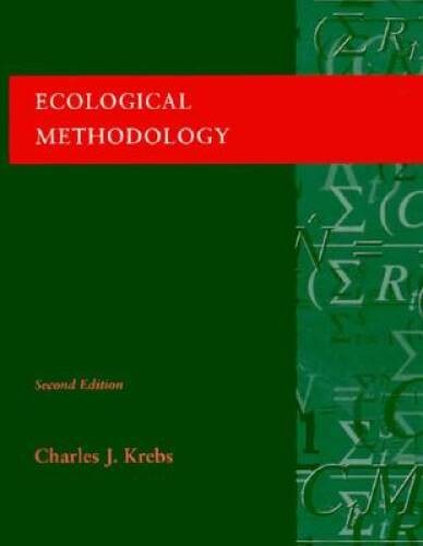 Ecological Methodology (2nd Edition) – Hardcover By Krebs, Charles J. – GOOD